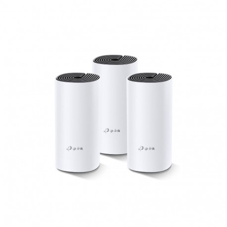 TP-Link Whole Home Mesh WiFi System Deco M4 (3-Pack) 802.11ac, 300+867 Mbit/s, 10/100/1000 Mbit/s, E