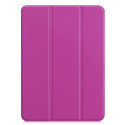iLike Galaxy Tab S8 Plus 12.4 Tri-Fold Eco-Leather Stand Case Purple