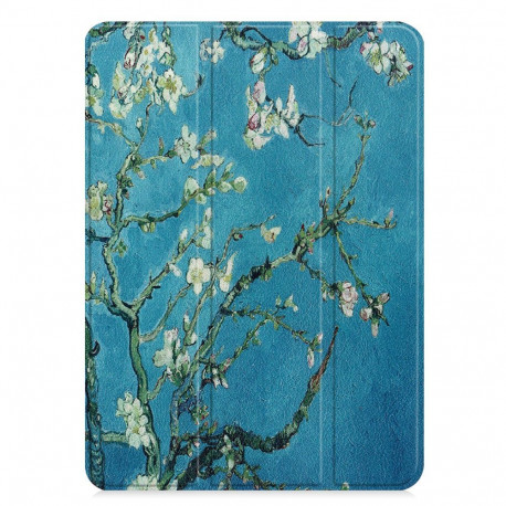 iLike iPad Pro 12.9 6th Gen Tri-Fold Eco-Leather Stand Case Sakura