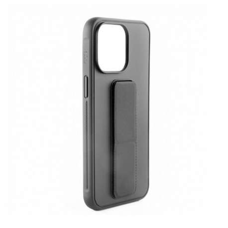 iLike Apple iPhone 14 Silicone Case with stand Black