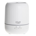 Adler Ultrasonic aroma diffuser 3in1 AD 7968 Ultrasonic, Suitable for rooms up to 25 m, White