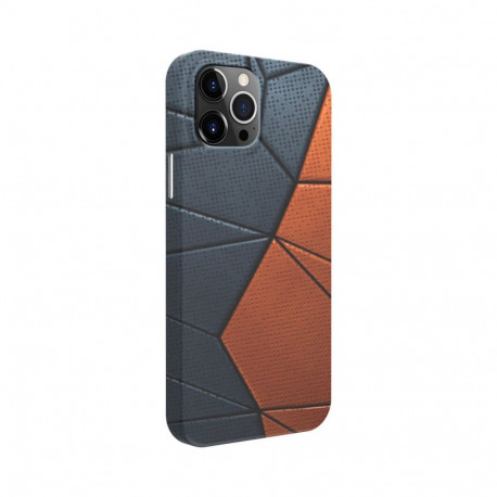 iLike Apple iPhone 12 / 12 Pro Cover Prowhite Customized Print Design Blue Red