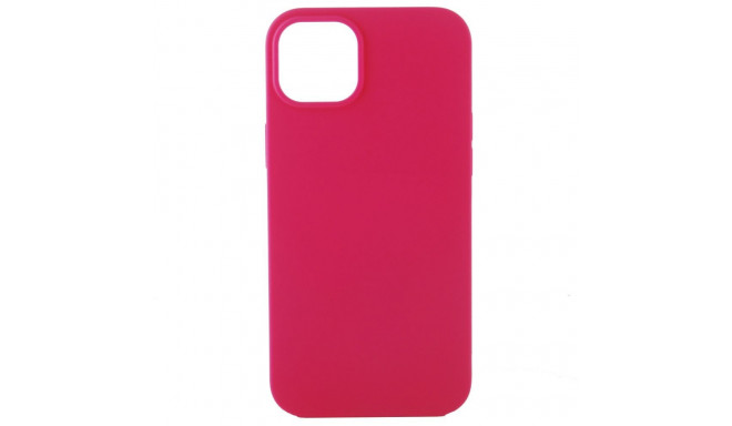 Evelatus Apple iPhone 14 Plus 6.7 Premium Soft Touch Silicone Case Rosy Red