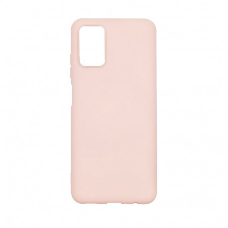Evelatus Samsung Galaxy A03s Nano Silicone Case Soft Touch TPU Beige