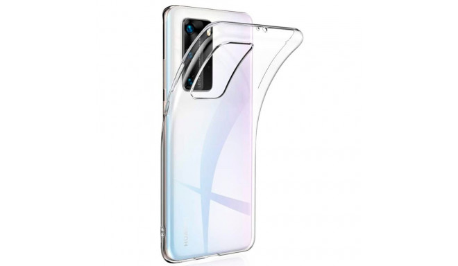 Evelatus Huawei P40 Clear Silicone Case 1.5mm TPU Transparent