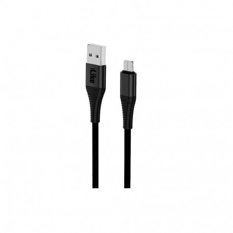 iLike - iLike Charging Cable for MicroUSB ICM01 Black