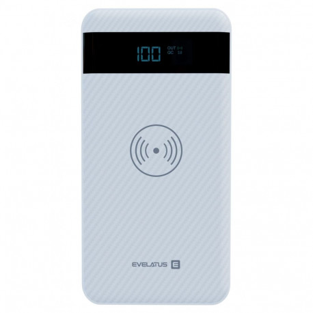 Evelatus Evelatus Power Bank Wireless EPB05 10000 mAh White