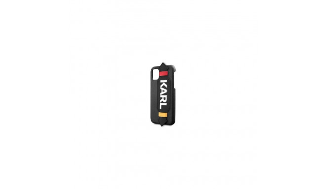 Karl Lagerfeld Apple iPhone 11 Pro Strap Cover Black