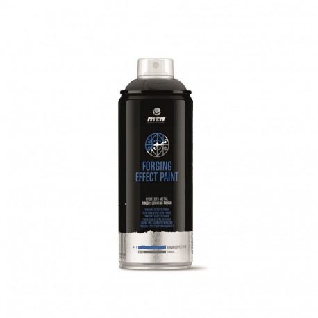 PAINT AEROZ FORGED EFFECT BLACK 400ML