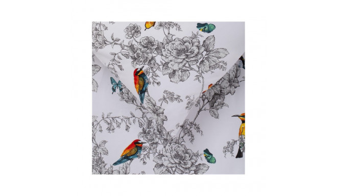 voodipesukomplekt Bird Wilde satiin 200x220CM