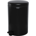 Brabantia Pedal Bin Newicon 20,0 L black matt