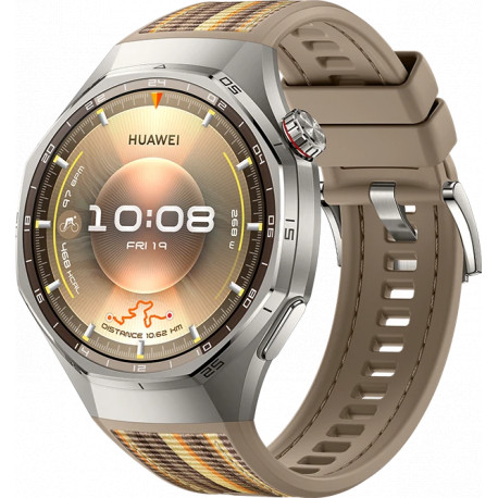 Huawei Watch GT 6 Pro 46mm, titaan/pruun