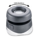 Carson LH-50 VersalLoupe LED 10x fookustatav luup Carson LH-50 VersalLoupe LED 10x fookustatav luup