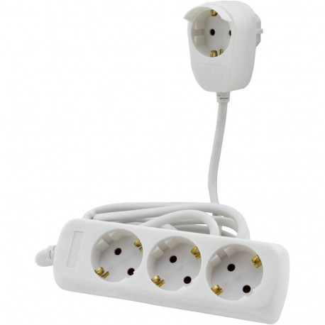 REV Multiple Socket Outlet 3+1-pesaline 2m valge Powersplit