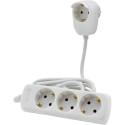 REV Multiple Socket Outlet 3+1-pesaline 2m valge Powersplit