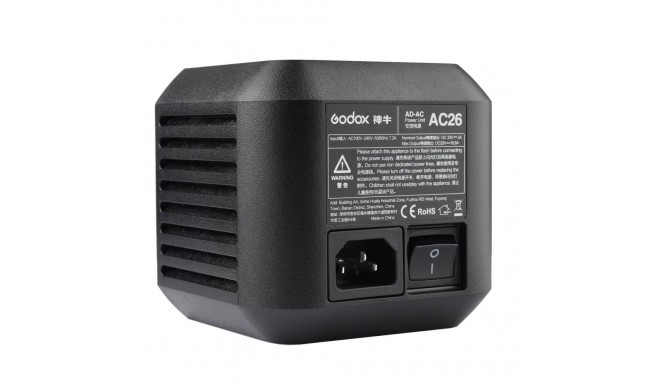 Godox AC26 toiteadapter AD600 Pro jaoks