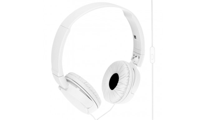 Sony MDR-ZX110APW valged kõrvaklapid