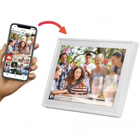 Braun DigiFrame 1019 WiFi 25,7cm (10,1) valge