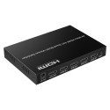 PremiumCord HDMI 4 inputs - 1 output, 4K@60Hz multi display system