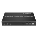 PremiumCord HDMI 4 inputs - 1 output, 4K@60Hz multi display system