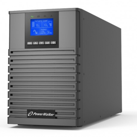 PowerWalker UPS VFI 1000 ICT IOT PF1 on-line 1000VA 4x IEC C13 väljundit IEC C14 USB-B 1/1 faas EPO