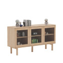Sideboard HANSEN 140x40xH75cm, melamine