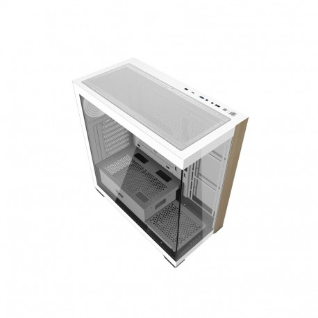 Darkflash DS900W computer case without fans (White)