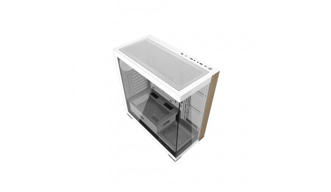 Darkflash DS900W computer case without fans (White)