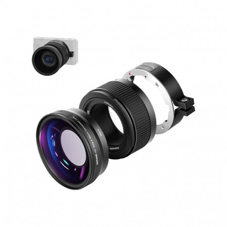 Neewer wide angle lens for Sony ZV1 (black)