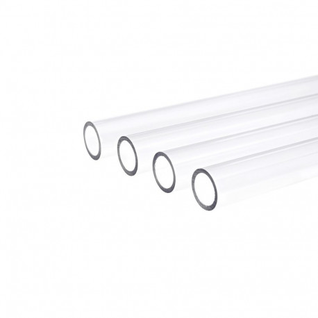Alphacool ice pipe HardTube PETG pipe, 80cm 13/10mm, clear, 4-pack (18512)