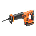 Black & Decker BDCR18-QW tikksaag must oranž