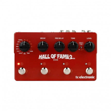 TC Electronic kitarriefekt Hall of Fame 2 X4, järelkaja