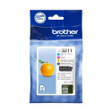 Brother LC3211VALDR originaal tindikassett 4 tk must, tsüaan, magenta, kollane