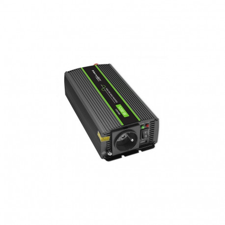 Qoltec Monolith power adapter/inverter Auto 1200 W Black