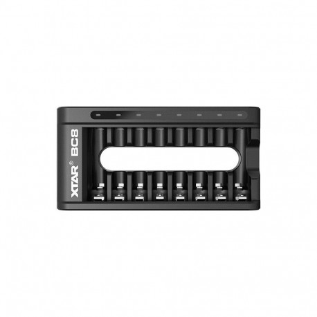 XTAR BC8 battery charger  R03 / AAA and R6 / AA Li-ion 1,5V / NiMH