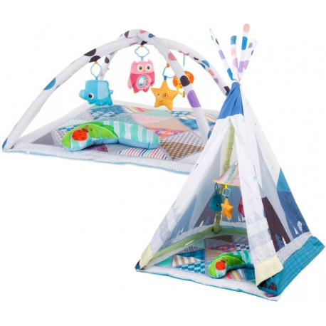 Sun Baby tegelustekk Teepee 2in1