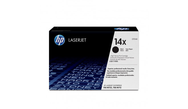 HP 14X suure tootlikkusega must originaal LaserJet toonerikassett