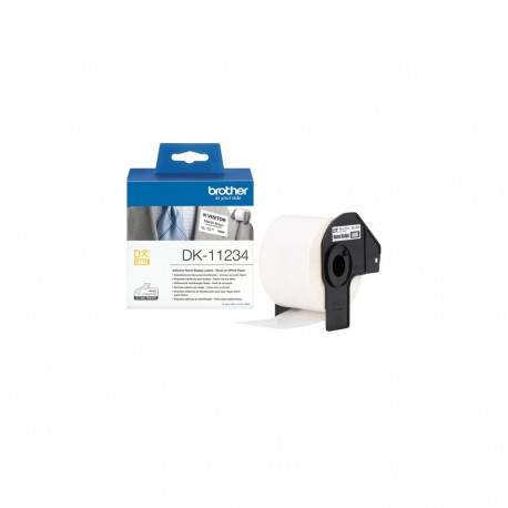 Brother DK-11234 printer label White Self-adhesive printer label