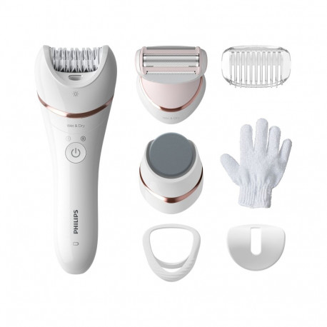 Philips Series 8000 wet and dry epilator BRE730/10