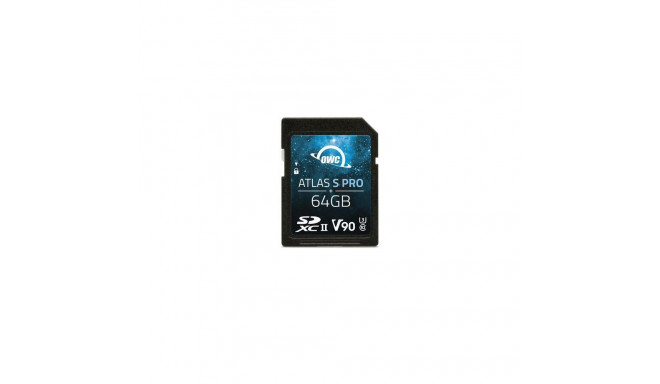 OWC SDXC Atlas S Pro 64GB UHS-II V90 290/276 MB/s