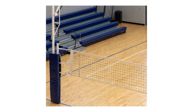 Netex SI0009 volleyball net with antennas, black, professional