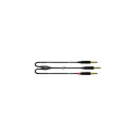 Cordial 6.3 mm to 2 x 6.3 mm audio cable, 3 m Cordial 6.3 mm to 2 x 6.3 mm audio cable, 3 m