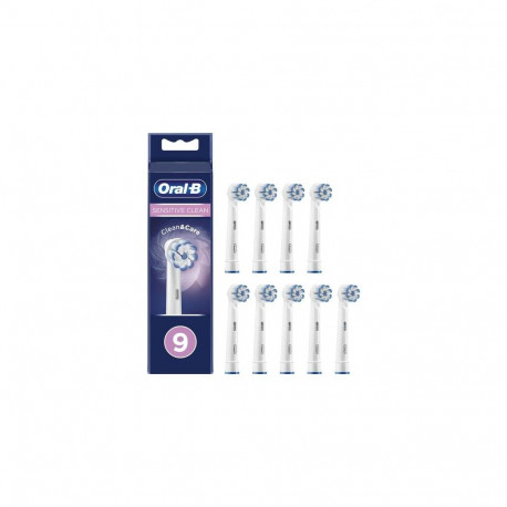 Oral-B Sensitive Clean replacement brush, 9 pcs.