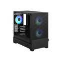 Fractal Design | Pop Mini Air RGB | Side window | Black TG Clear Tint | mATX, Mini ITX | Power suppl