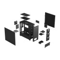 Fractal Design | Pop XL | Side window | Black Solid | E-ATX up to 280 mm, ATX , mATX, Mini ITX | Pow