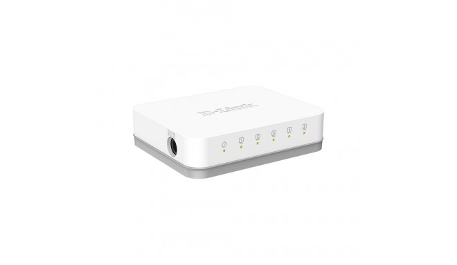 D-Link GO-SW-5G/E haldamata lauaarvuti gigabit ethernet (vask) portide arv 5 väline toiteallikas