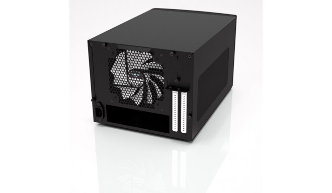 Fractal Design NODE 304 must, 2 - USB 3.0 (sisemine 3.0 - 2.0 adapter komplektis), 1 - 3.5mm helisis