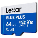 MEMORY MICRO SDXC 64GB UHS-I/W/A LMSBLPL064G-BNANG LEXAR