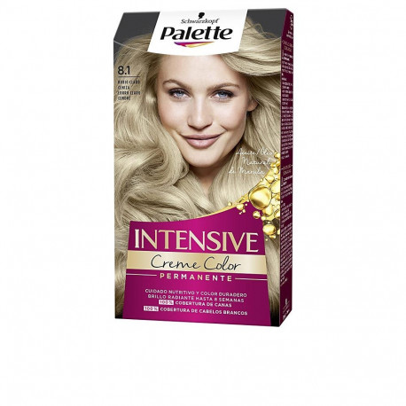 Palette juuksevärv Intensive #8.1 1u, hele tuhkblond