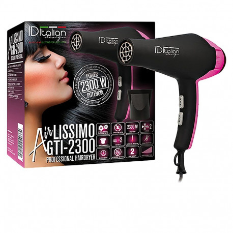 ID ITALIAN AIRLISSIMO GTI 2300 secador profesional #rosa 1 u